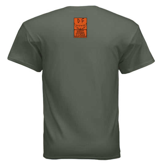 MILITARY GREEN - BACK