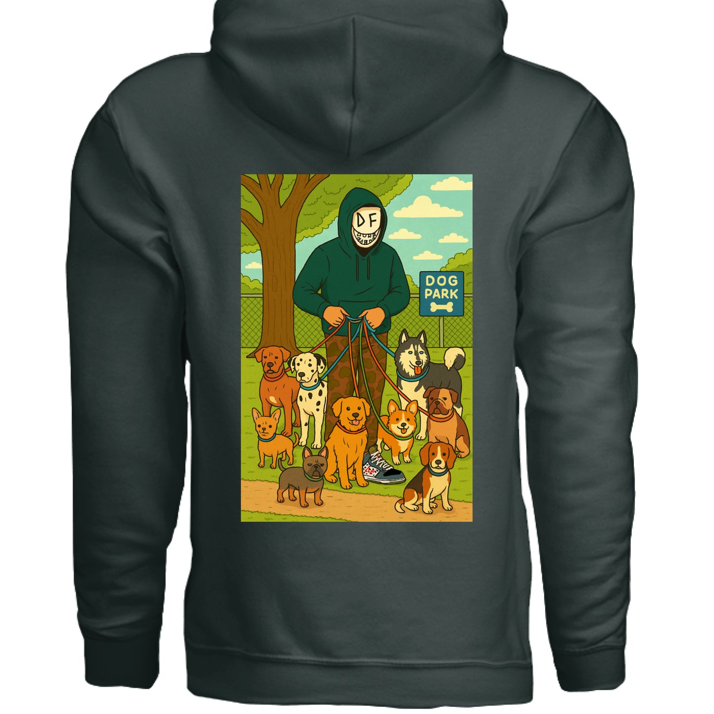 FOREST GREEN - BACK