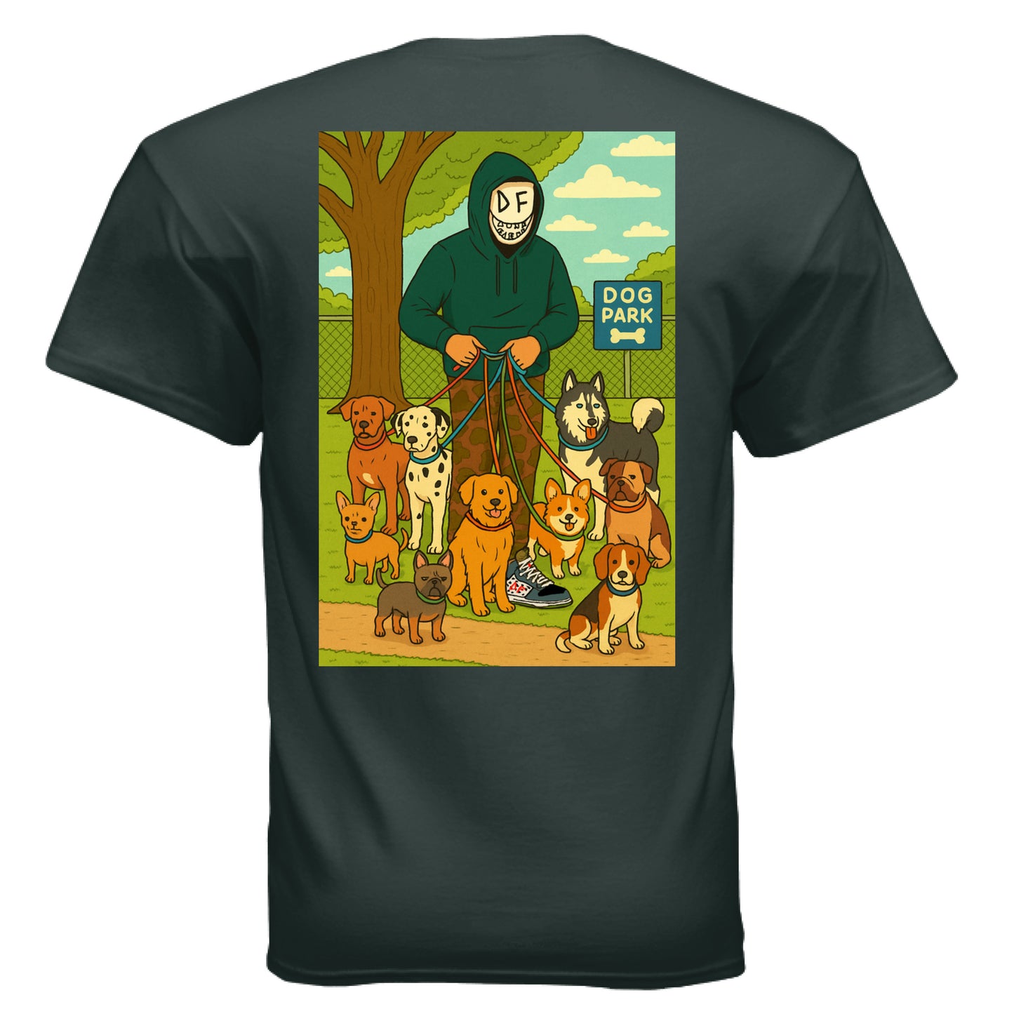 FOREST GREEN - BACK