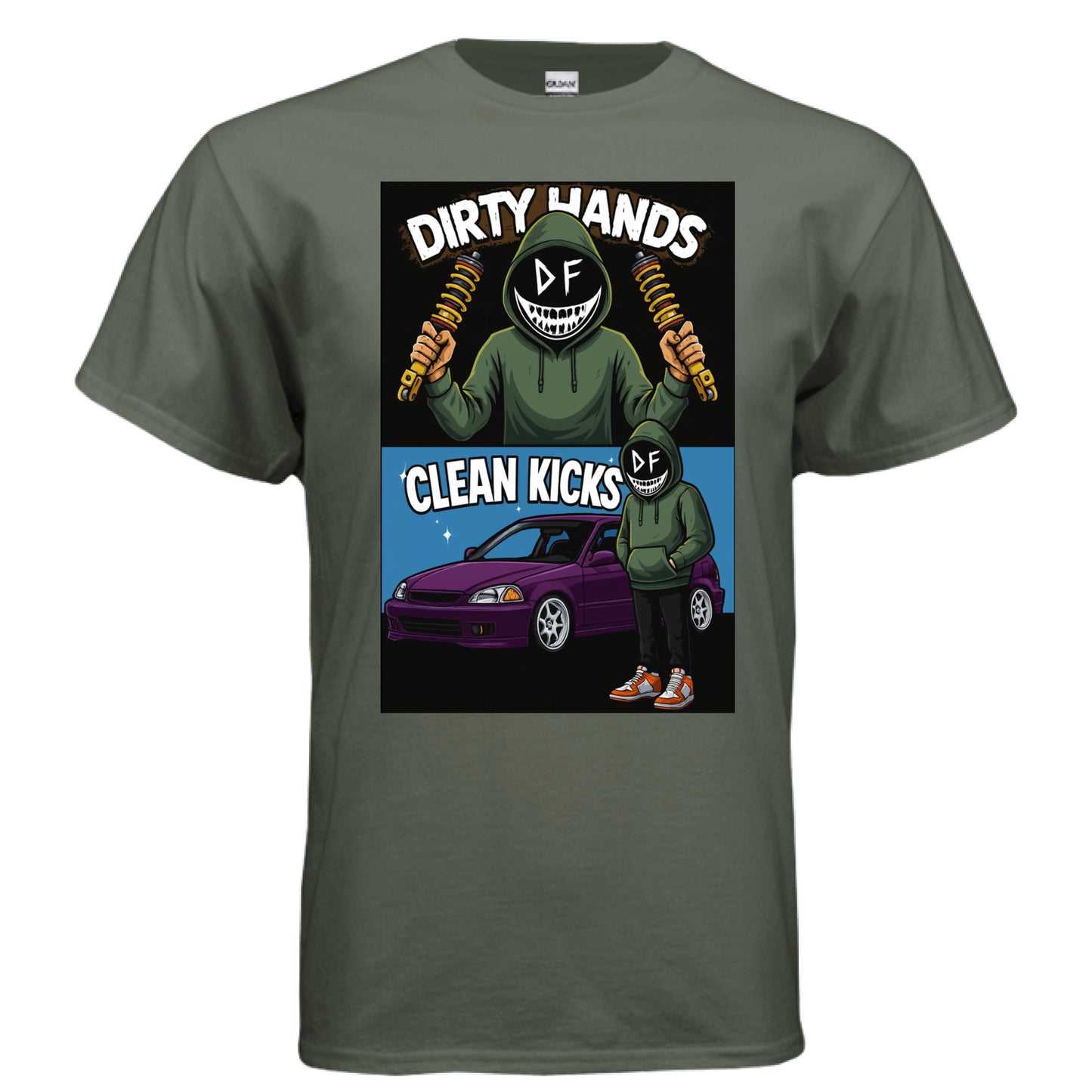 MILITARY GREEN - FRONT