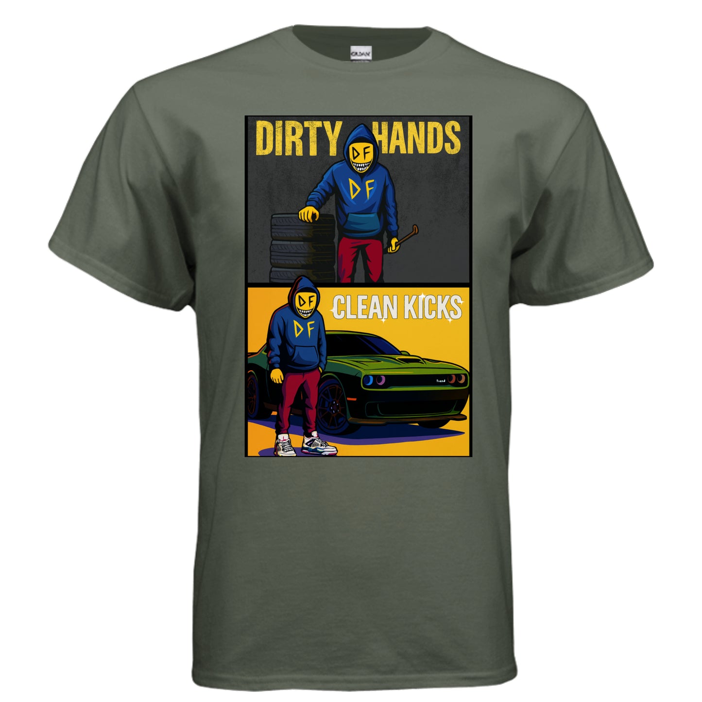 MILITARY GREEN - FRONT
