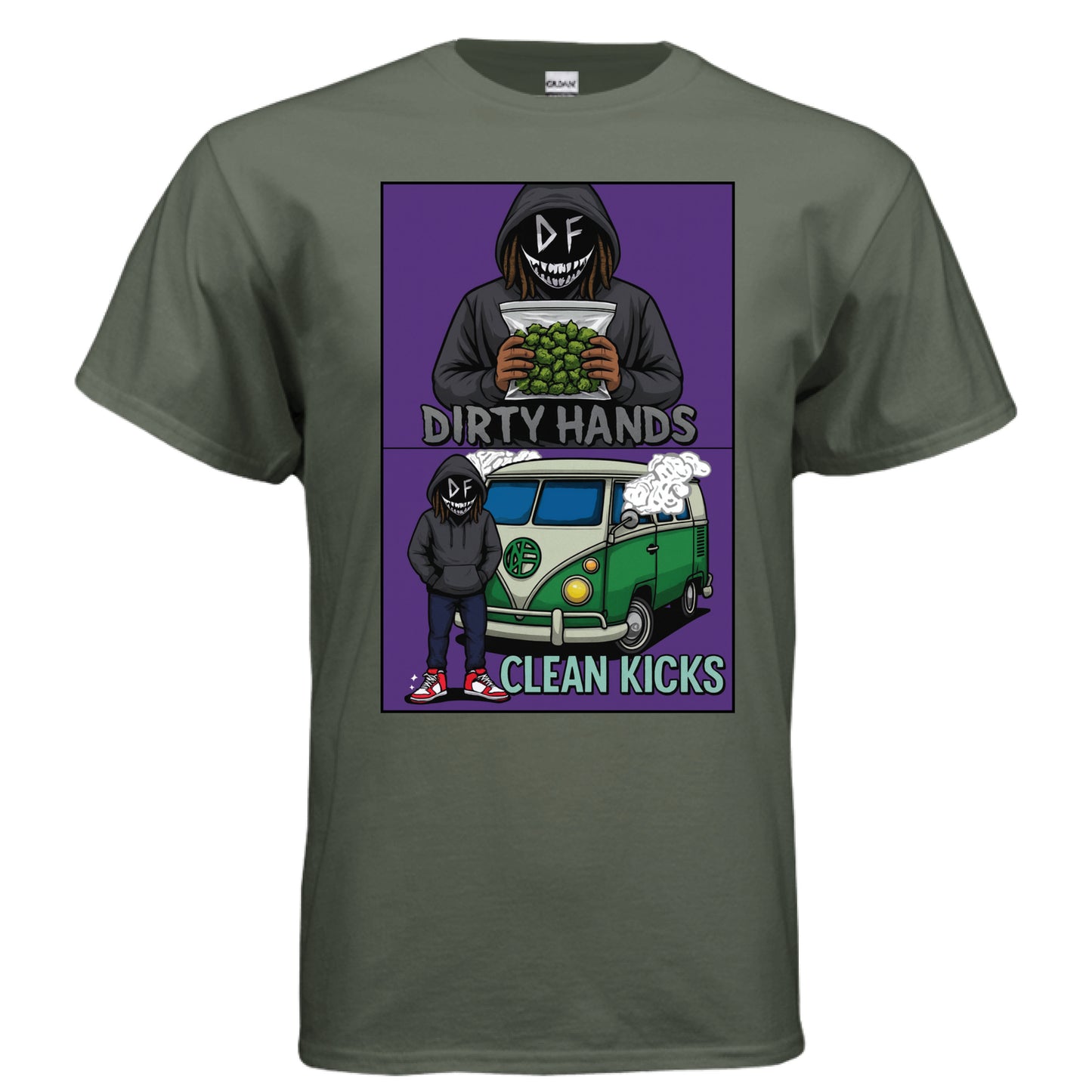 MILITARY GREEN - FRONT