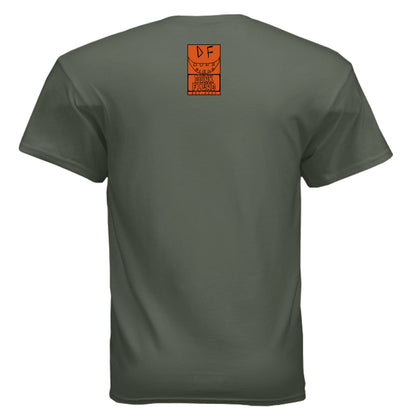 MILITARY GREEN - BACK